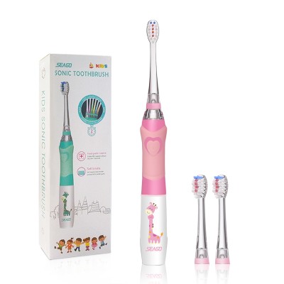 SEAGO Wholesale  manufacturer  SG977 Children and baby electric toothbrush battery powered