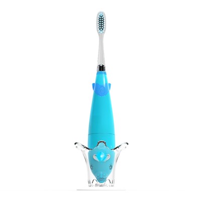 Seago wholesale manufacturer  SG921  Baby Sonic Music Electric Toothbrush  battery powered  with flashing Light