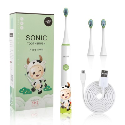 SEAGO Wholesales SG972 Children Use Rechargeable Children Kids Electric Toothbrush