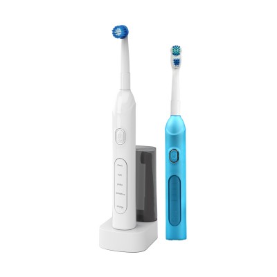 SG913 with 2 PCS toothbrush head holder Rechargeable Rotary Electric Toothbrush