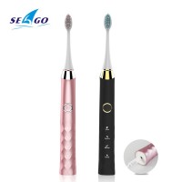 Seago SG987DC China Professional factory made USB charged Adult rechargeable sonic electric toothbrush